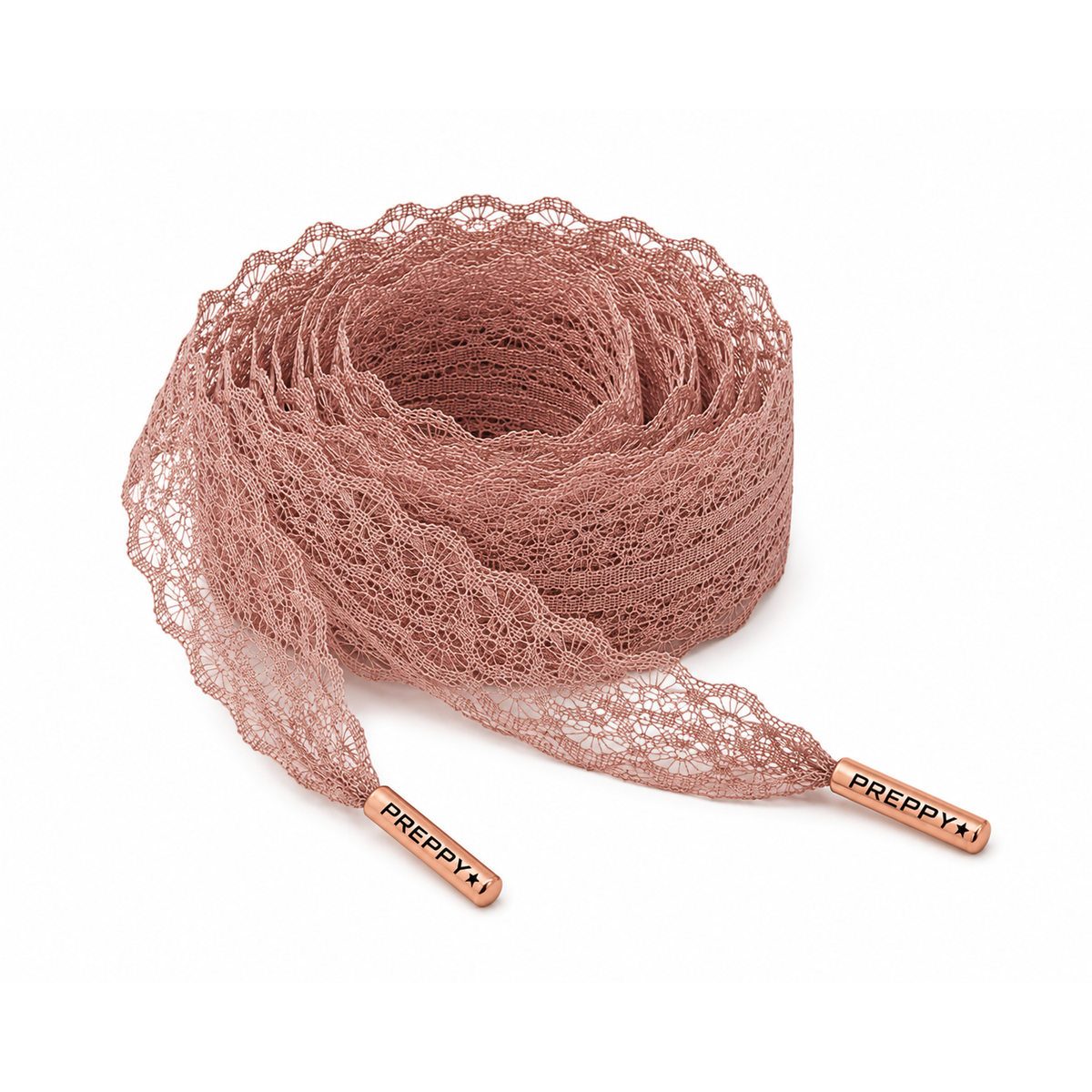 Sunday Best- Cocoa Brown Lace Shoelaces