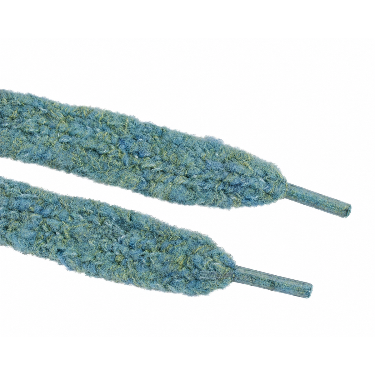 Coco Club- Thick Tweed Shoelaces in Sea Foam