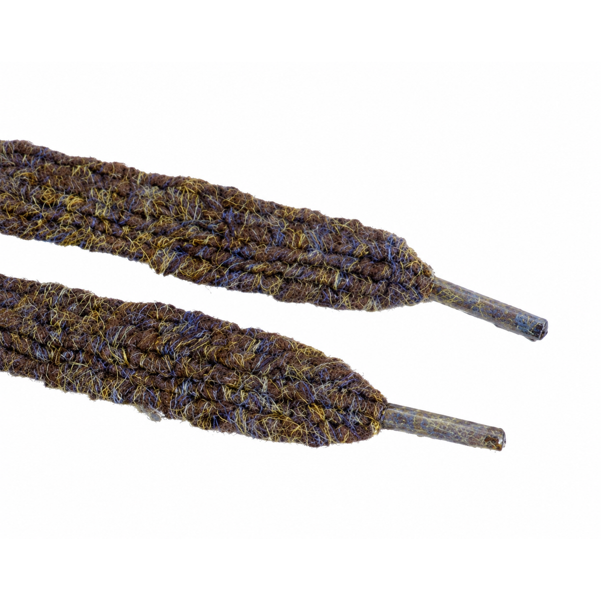 Coco Club- Thick Tweed Shoelaces in Cobblestone