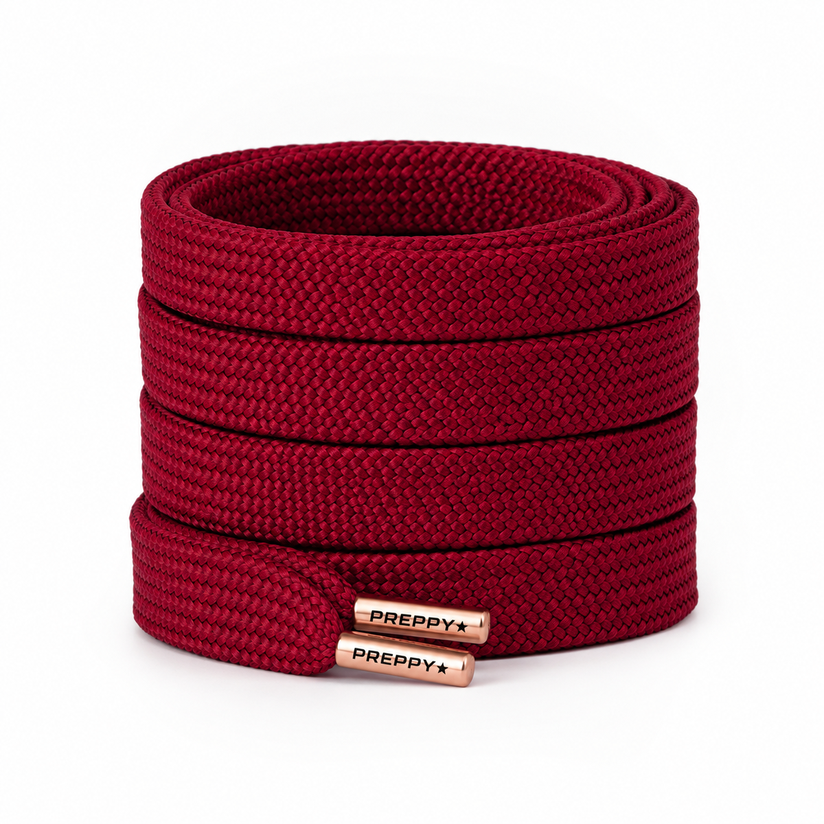 Front Row - Thick Shoelaces in Red Wine