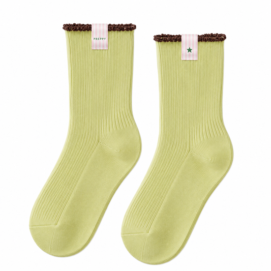 Prep League Socks- Wasabi