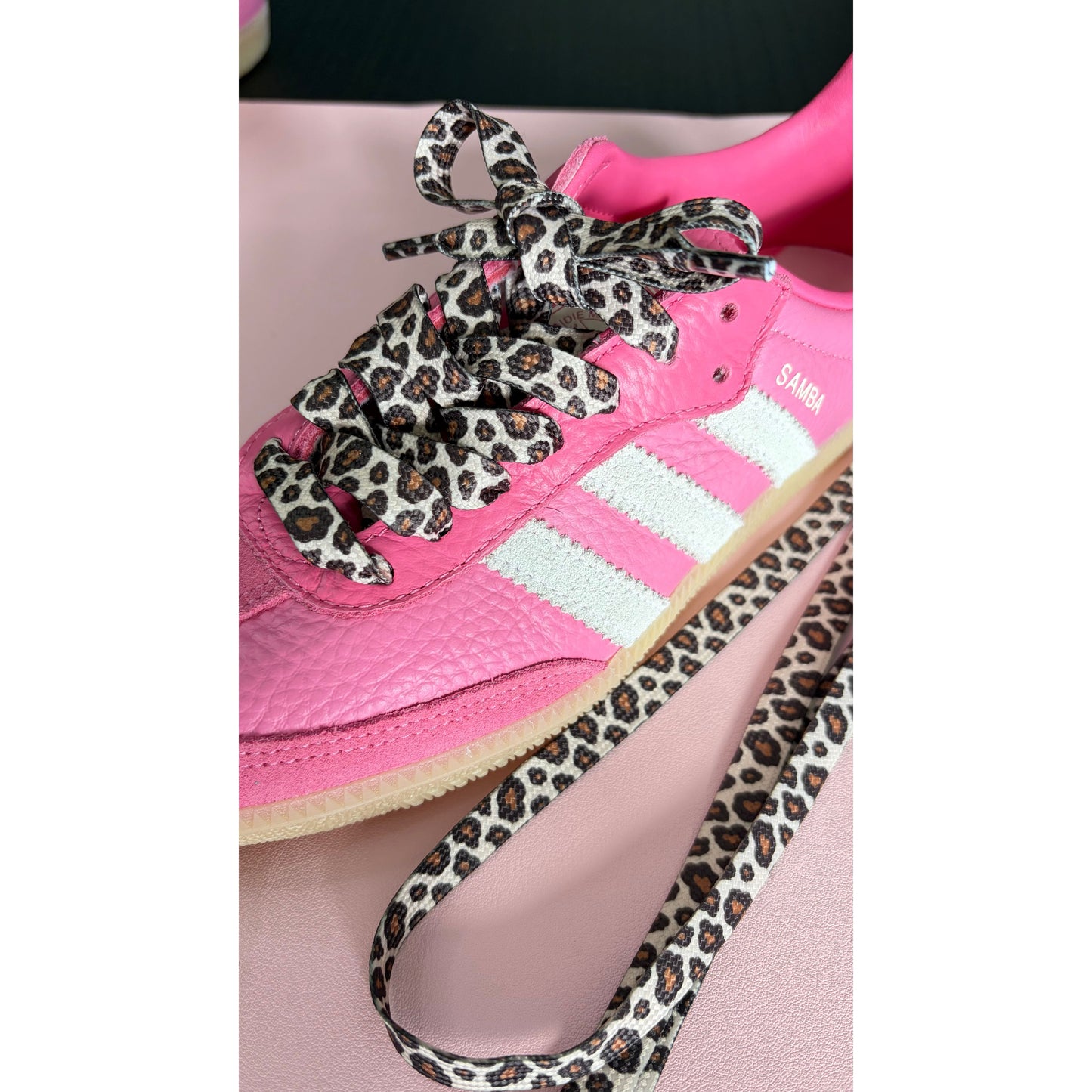 Catwalk - Custom Leopard Print Shoelaces