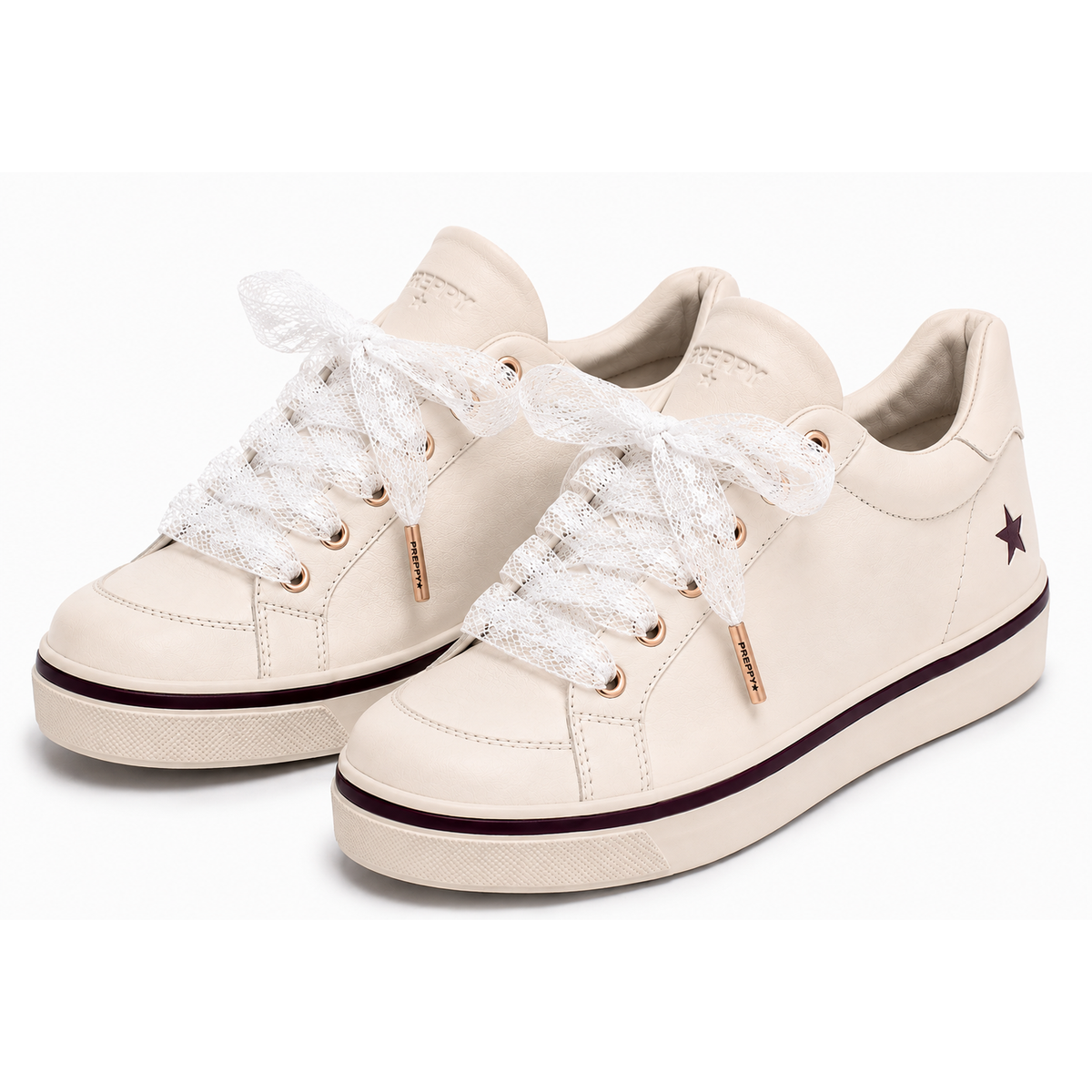 Sunday Best- Snow White Lace Shoelaces