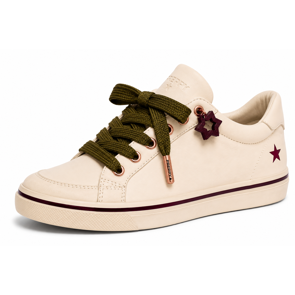 Front Row - Thick Shoelaces in Olive Green
