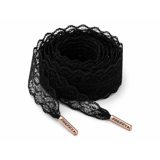 Sunday Best- Black Lace Shoelaces