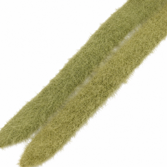close up aspen shoelaces in olive green 